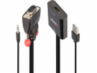 Lindy Adaptér Lindy VGA a audio na HDMI, USB adaptér