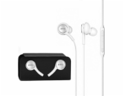 Samsung Sluchátka SLUCHÁTKA DO UŠÍ KABELOVÁ SAMSUNG EO-IG955 AKG SADA SLUCHÁTEK JACK 3.5 BÍLÁ