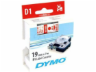 Dymo D1 19x7 ČERVENO-BÍLÁ (S0720850)