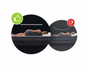 Intex Cestovní matrace Dura-Beam Pillow Rest Classic Twin, černá