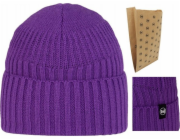 Buff Pletená fleecová čepice Buff Renso 1323366051000 Fialová Jedna velikost