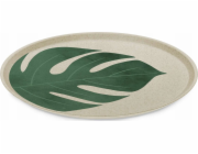Koziol Velký talíř, MONSTERA, O25,5 cm, 4 kusy, přírodní poušť, KOZIOL