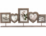 Atmosphera Dřevěný rám Frame na pět fotografií, krásný rám na fotografie