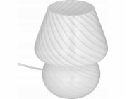 Atmosphera Stolní lampa Stolní lampa CARA ve tvaru houby, sklo, O 15 cm