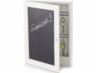 Zeller Skříňka na klíče psací deska BLACKBOARD, 22x5x30 c...