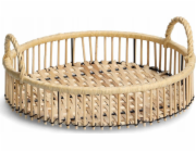 Zeller Dekorativní tác RATAN, O 32 cm, ZELLER