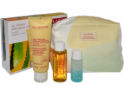 Clarins SADA CLARINS (ČISTICÍ PĚNA 125 ML + MLÉKO 50 ML + EXPRESS OČNÍ BALZAM 30 ML + KOSMETICKÁ TAŠKA)