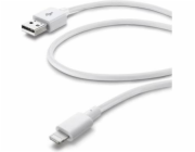 Cellular Line Kabel USB-A pro mobilní telefony - 1 m bílý (CUSBDATACMFIIPH5W)