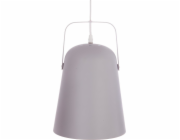 Atmosphera Závěsná lampa Kovová stropní lampa šedá, O 22 cm