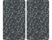 Kesper krájecí prkénko ze skla, kuchyňské talíře, tvrzené skleněné mozaiky