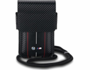 BMW BMW BMPSP15XMSCAKR Peněženka Carbon Red Stripes Black