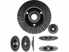 Dedra rašplový kotouč s drážkou 125 mm, hrubost 3