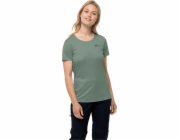 Jack Wolfskin Pánské tričko Jack Wolfskin Tech Tee 1807122-4151 Zelené XS