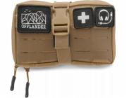 OFFLANDER Taktická brašna MOLLE se suchým zipem pro powerbanku a kabely, khaki