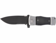 Herbertz Zavírací nůž Solingen Italian Stiletto Style Black ABS, černý povlak (229512)