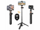 Kf Selfie tyč Selfie tyč stativ 60cm 4v1 pro telefon Smar...