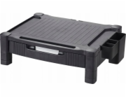 Q-Connect Stojan na monitor Q-Connect, 43,4 x 33,6 cm, výškově nastavitelný, černý