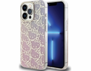 Sourcing Hello Kitty HKHCP15XHCHPEP Pevný kryt IML Gradient Electrop Crowded Kitty Head růžový/růžový pro iPhone 15 Pro Max 6.7