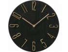 Boltze Hodiny černé loftové TEMPO, O 30 cm