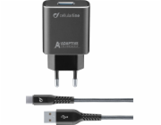 Cellular Line Nabíječka CHARGER SADA TETRA SAMSUNG TYPE-C ČERNÁ