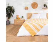 Douceur d`Interieur Interiérový designový žakárový pruhovaný přehoz ABBY, 220 x 240 cm