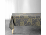 Douceur d`Interieur Interiérový design Obdélníkový ubrus s metalickým potiskem LINEOR, 150 x 240 cm