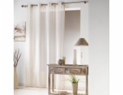 Douceur d`Interieur Interiérový závěs s očky HELIOS, 140 x 240 cm, barva lnu