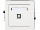 Karlik Zásuvka USB-AB Karlik Deco DGUSB-3 single 2.0 bílá
