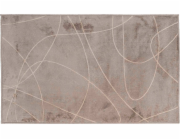 Douceur d`Interieur Designový interiérový koberec tkaný z viskózy HOLI, 68 x 110 cm