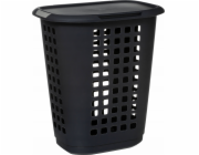 5five Konturovaný koš na prádlo s víkem, 63 l