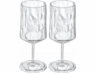 Koziol Sklenice na víno CLUB No. 9, superglas, 2 x 300 ml...