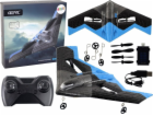 LeanToys R/C letadlo 4D-G4 světla modrá černá