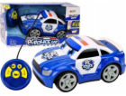 LeanToys policejní auto kreslené dálkové ovládání světla ...