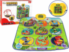 LeanToys Taneční podložka s dinosaury 90 cm x 86 cm