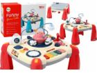 LeanToys Interaktivní vzdělávací stůl Dětský panel Piano ...