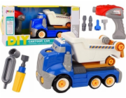 LeanToys Sklápěč Kreslená hračka DIY modrá