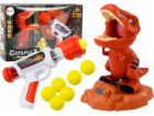 LeanToys Arkádová střílečka s dinosaury od