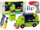 LeanToys Popelářské auto Kreslená hračka, kterou lze přem...
