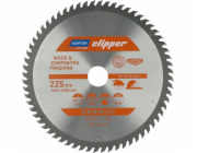 Norton KRUHOVÁ PILA NORTON 225 mm x 30 mm x 64 oz DŘEVO A KOMPOZITY ATB (2,6 / 1,6)