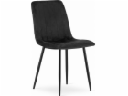 Leobert Židle LAVA - černý samet x 1