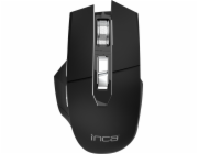 Inca Myš INCA Maus IWM-555 1600 DPI, bezdrátová a BT, baterie, USB-C, SW pro maloobchodní použití