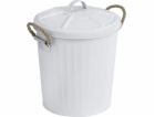 Wenko Odpadkový koš GARA bílý odpadkový koš s víkem, 6 l,...