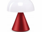 Lexon Stolní lampa Lexon Mina Mini, LED, červená/tmavě če...