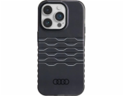 Audi Pouzdro IML MagSafe pro iPhone 14 Pro 6.1 černé/černé pevné pouzdro AU-IMLMIP14P-A6/D3-BK
