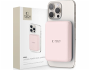 Tech-Protect Powerbanka TECH-PROTECT PB11 LIFEMAG MAGSAFE POWER BANK 10000MAH RŮŽOVÁ