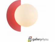 Italux Nástěnná lampa Nauti WL-37482-ROSE 1x25W G9 růžová/bílá