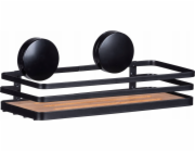 Wenko Sprchová polička Static-Loc ALBA, černá, Wenko