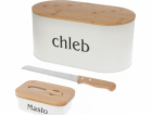 Brunbeste Chlebník OCELOVÝ CHLEBNÍK + MISKA NA MÁSLO S NŮ...