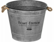 Atmosphera Zinkový kryt, vintage kbelík, O 38 cm