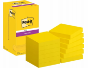 3M Post-it blok Super Sticky ultragul 76x76 mm 12 bloků